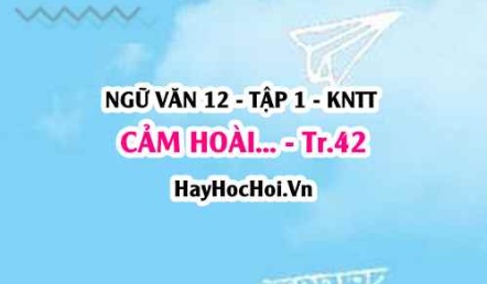 Soạn bài Cảm hoài trang 41 Ngữ văn lớp 12 tập 1 Kết nối tri thức